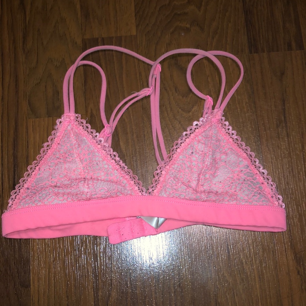 Laced bra